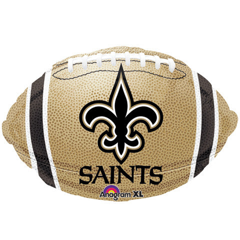 New Orleans Saints Football Junior Shape Foil Balloon (1ct)
