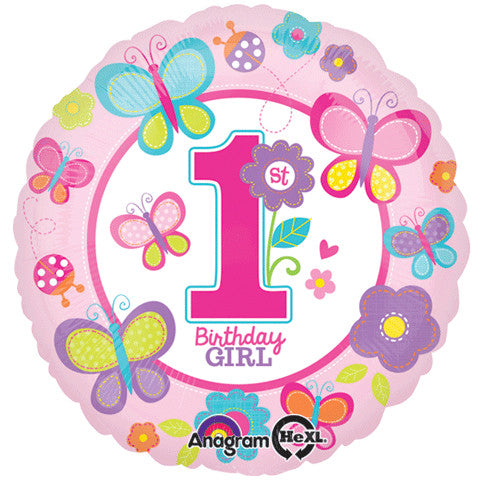 18" SWEET BIRTHDAY GIRL HX