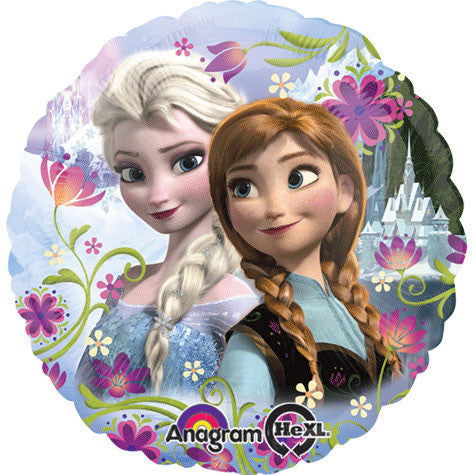 18" Frozen Anna & Elsa Foil Balloon