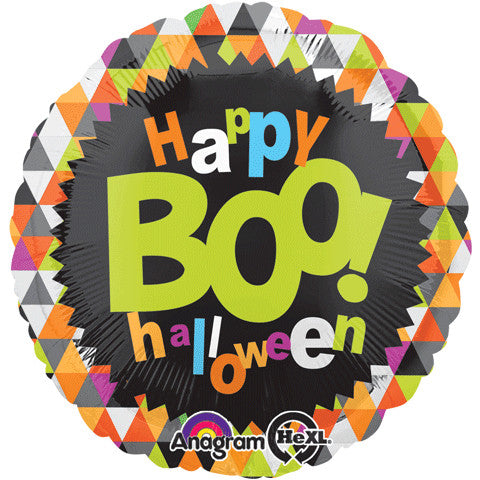 18" Boo Halloween Foil Balloon