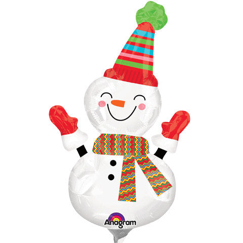 SMILEY SNOWMAN MINI SHAPE