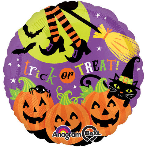 18" Witch's Crew Foil Balloon
