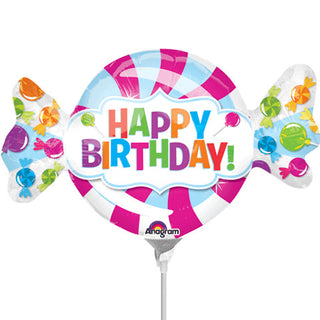 Sweet Shop Birthday Mini Shape Foil Balloon