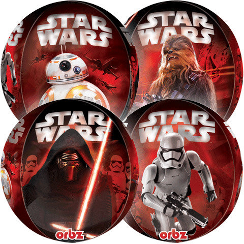 15" STAR WARS THE FORCE AWAKENS ORBZ
