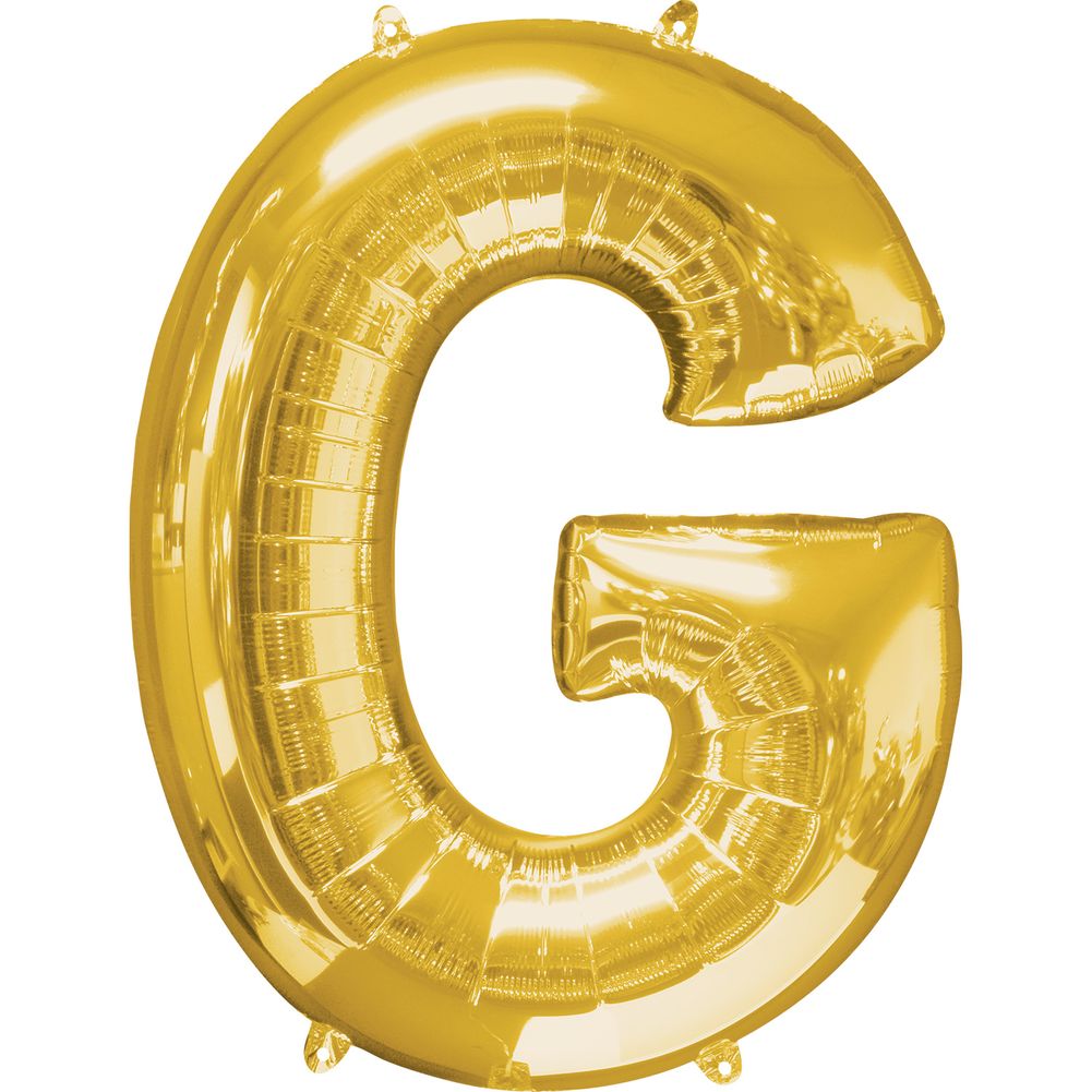 34" LETTER G GOLD