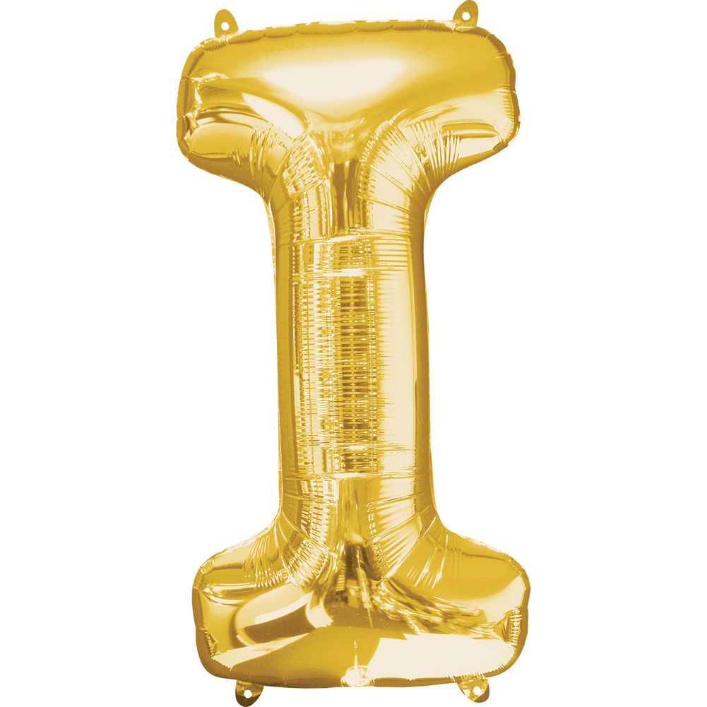 34" LETTER I GOLD
