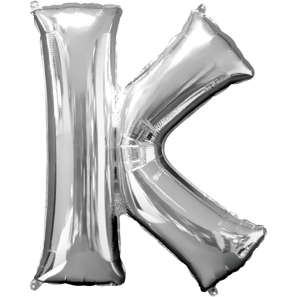 34" LETTER K SILVER