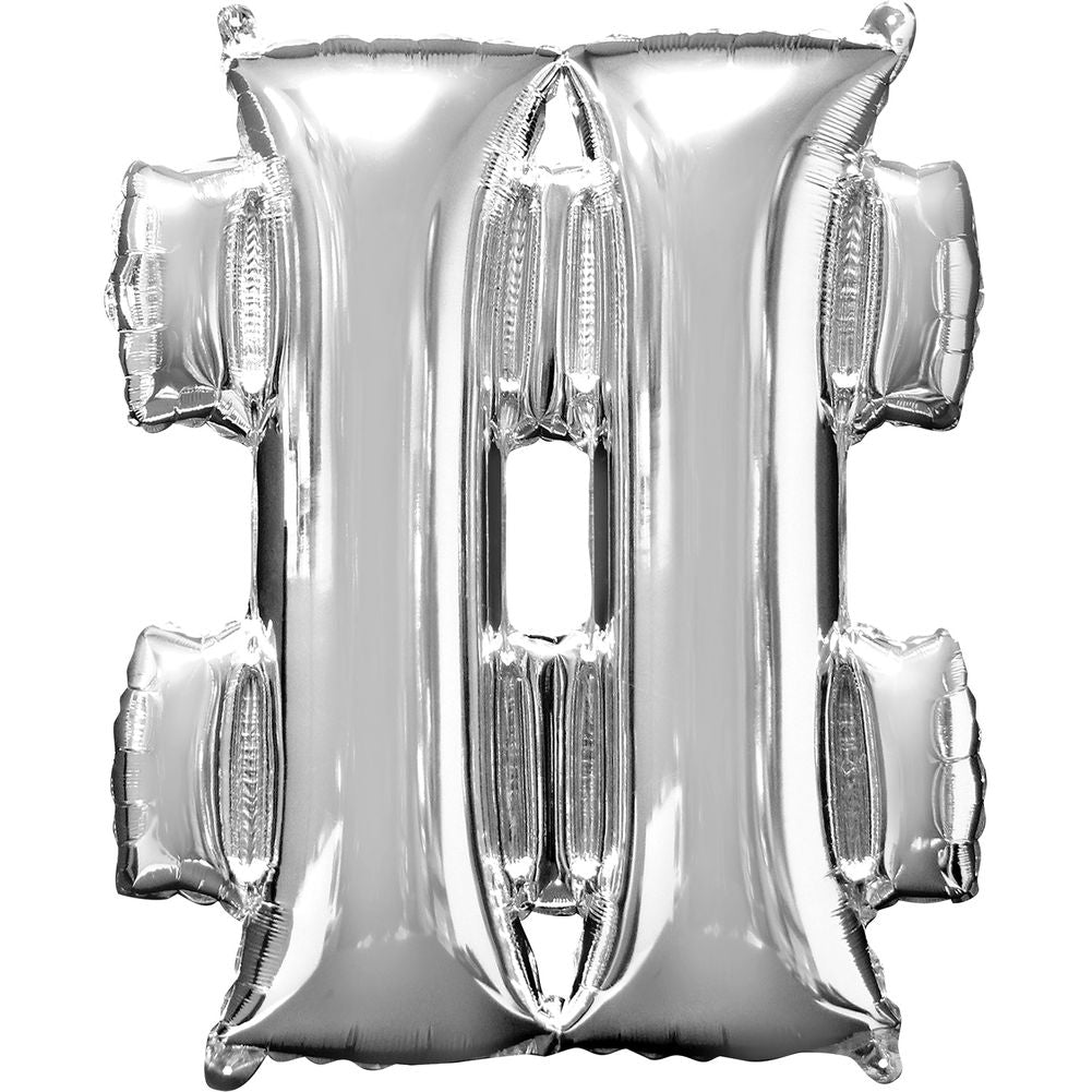 34" SYMBOL # SILVER