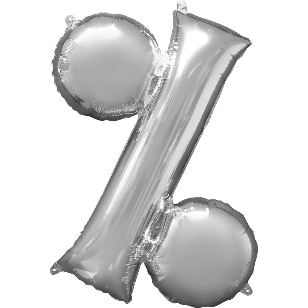 34" SYMBOL % SILVER