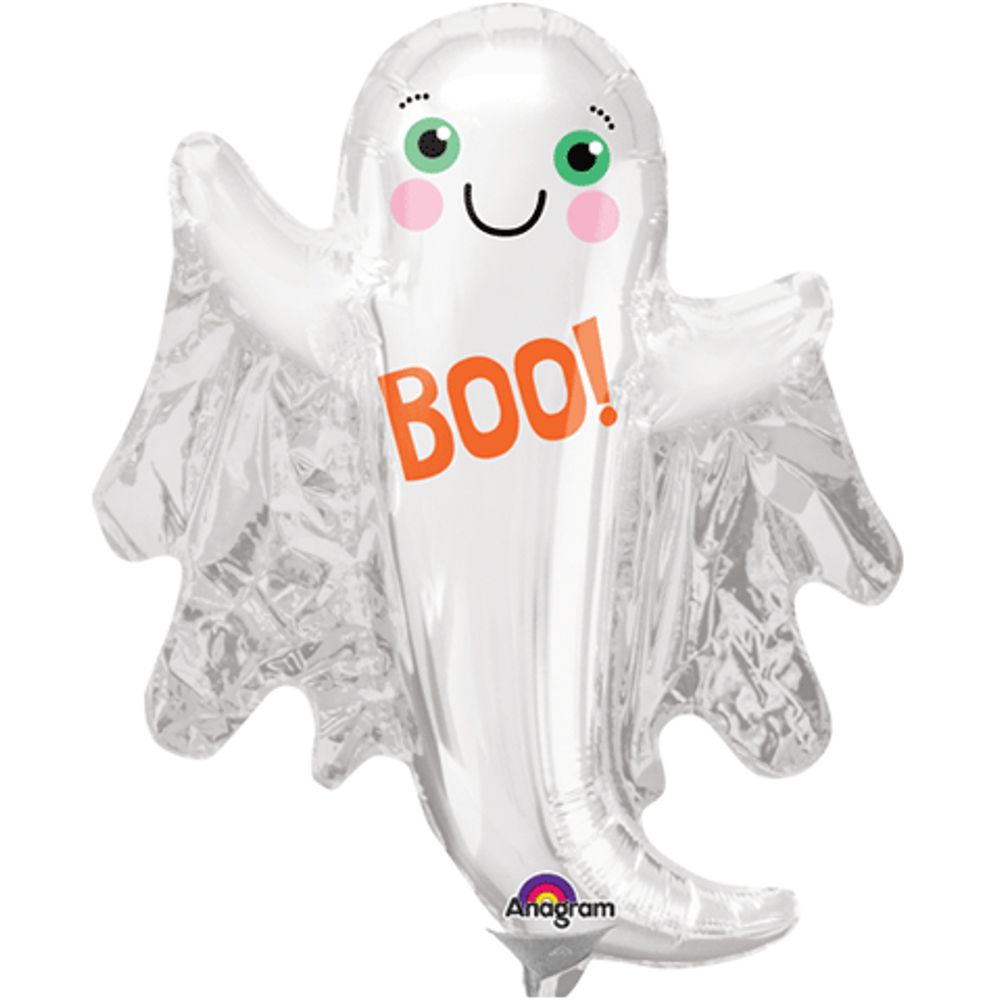 Ghostly Mini Shape Foil Balloon
