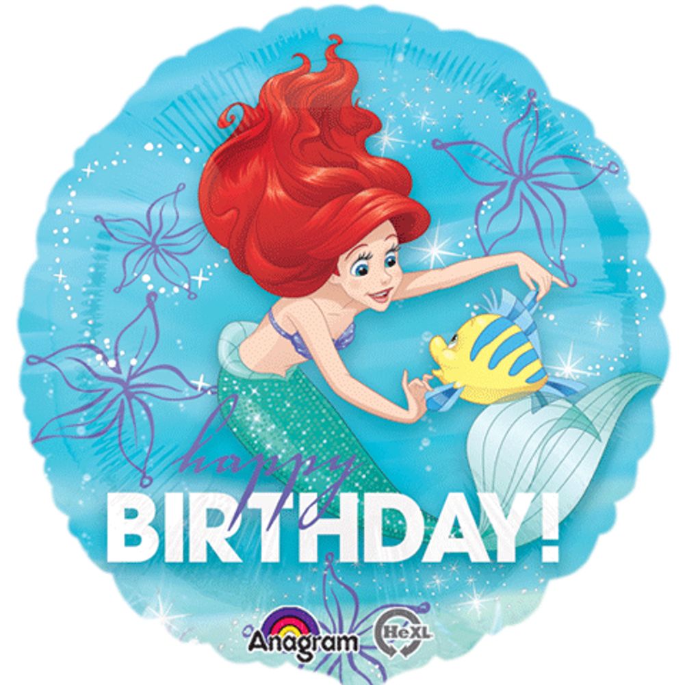 18" ARIEL DREAM BIG BIRTHDAY HX