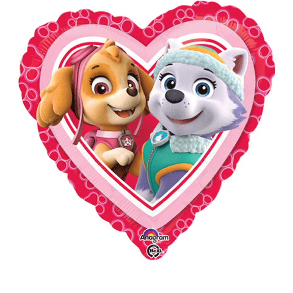 18" PAW PATROL LOVE-GIRL HX