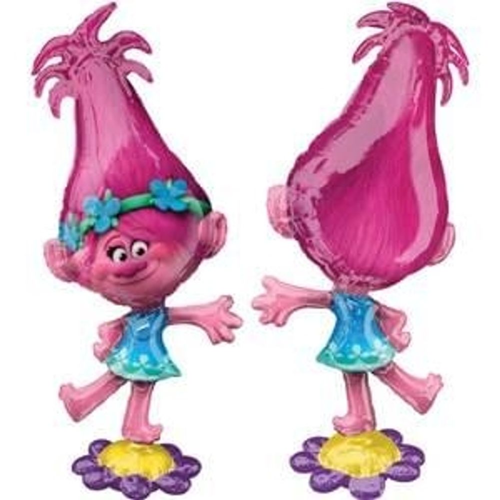 Trolls Poppy Air Walker Foil Balloon