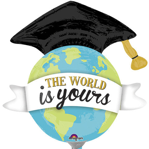 WORLD IS YOURS GLOBE MINI SHAPE