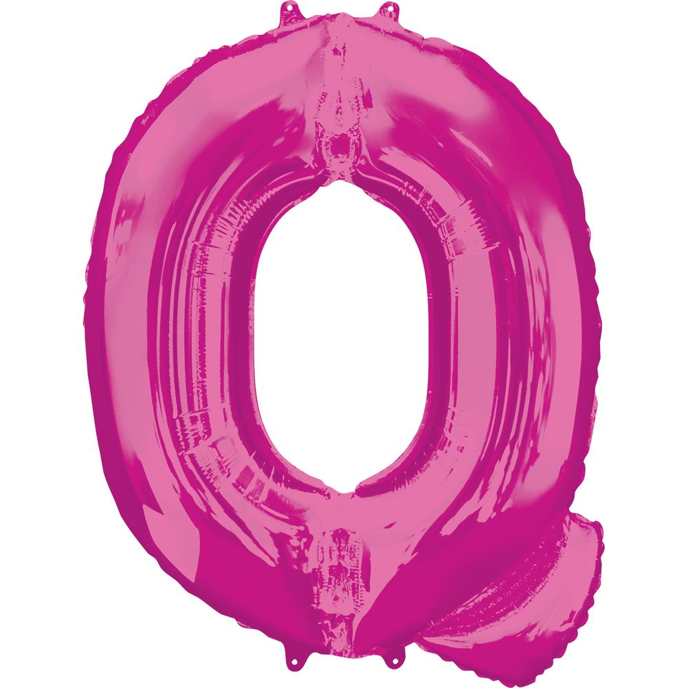34" LETTER Q PINK