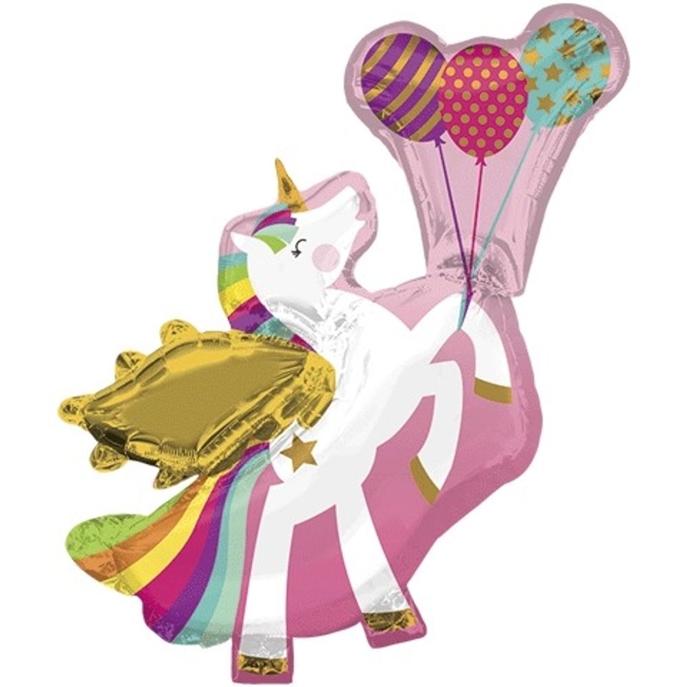 WINGED UNICORN SUPER SHAPE