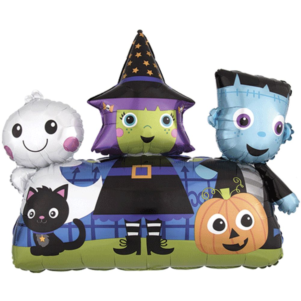 Halloween Friends Super Shape