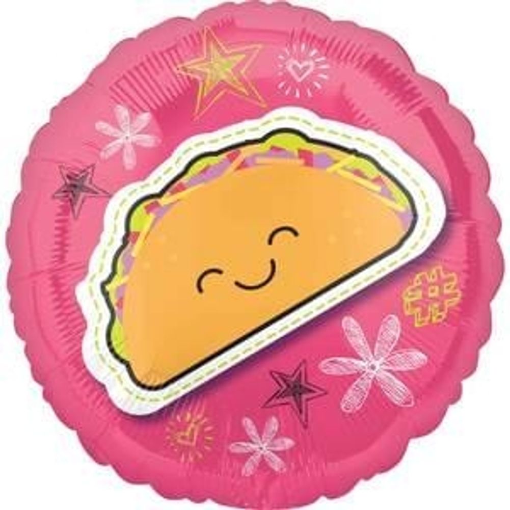 18" SELFIE CELEBRATION TACO HX