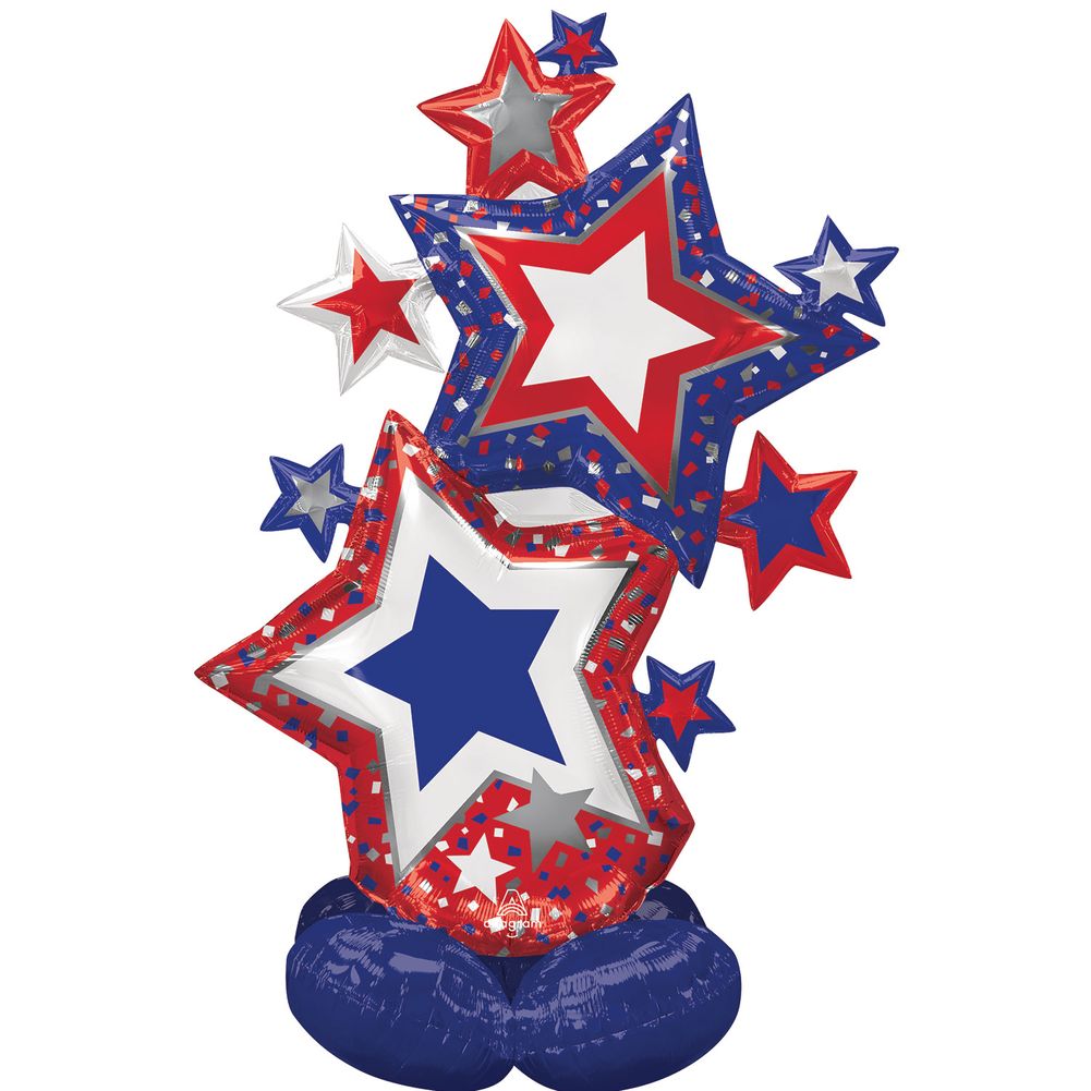 Patriotic Star Cluster Airloonz