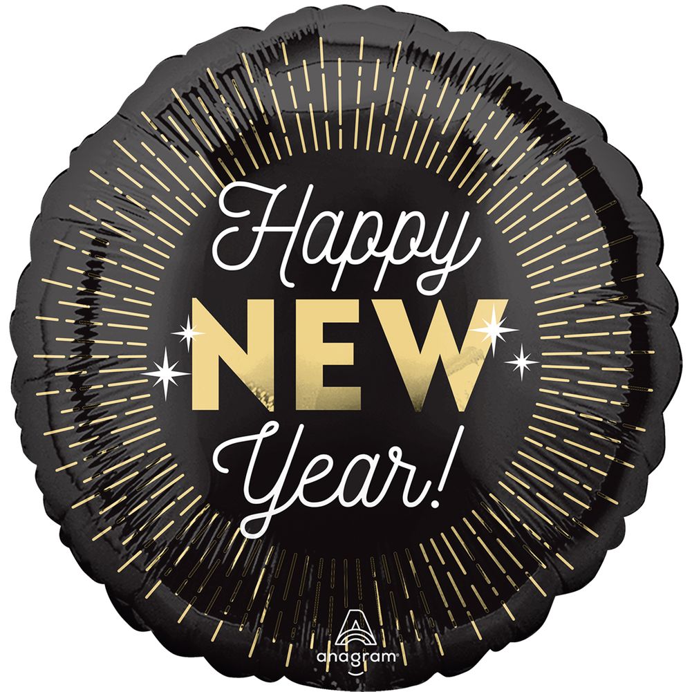 18" NEW YEAR MIDNIGHT GLAM HX