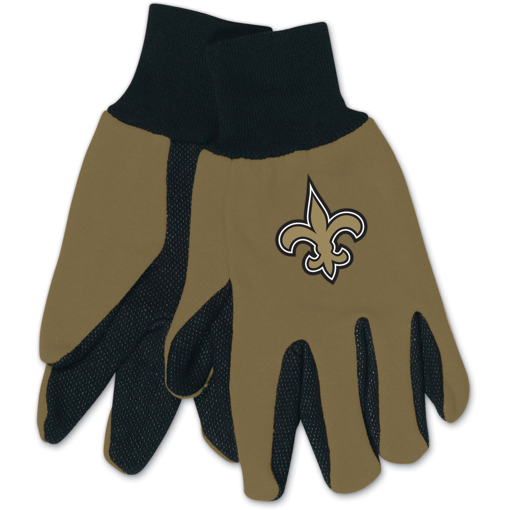 New Orleans Saints Two-Tone Adult Gloves