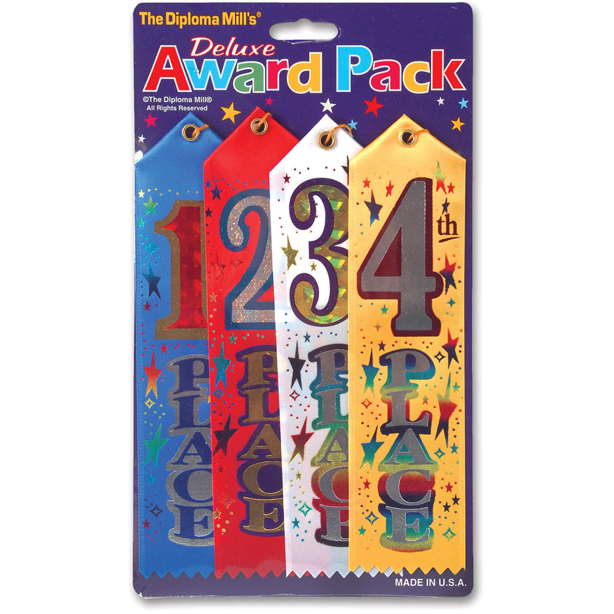1st, 2nd, 3rd, 4th Place Award
