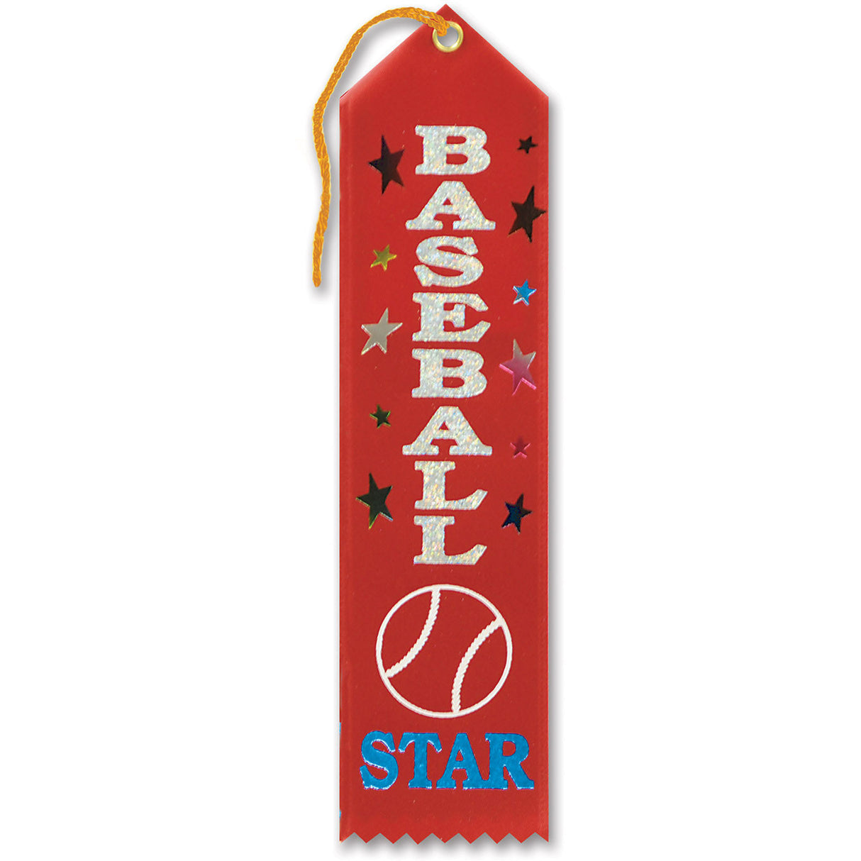 Baseball Star Award Ribbon
