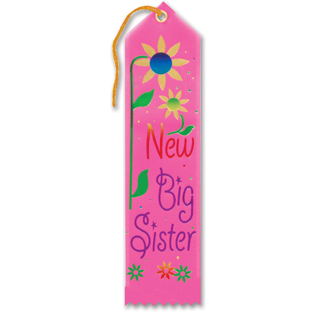 New Big Sister Award Ribbon