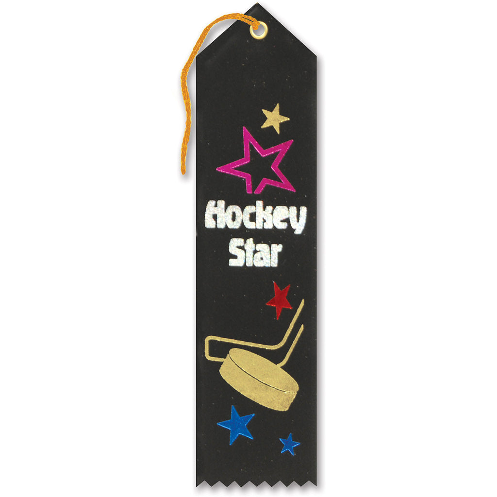 Hockey Star Award Ribbon
