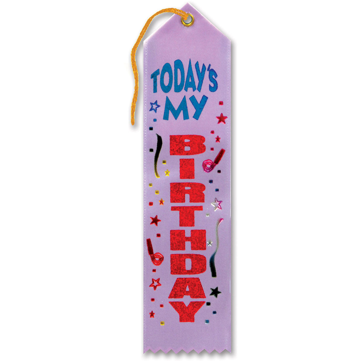 Today's My Birthday Award Ribbon