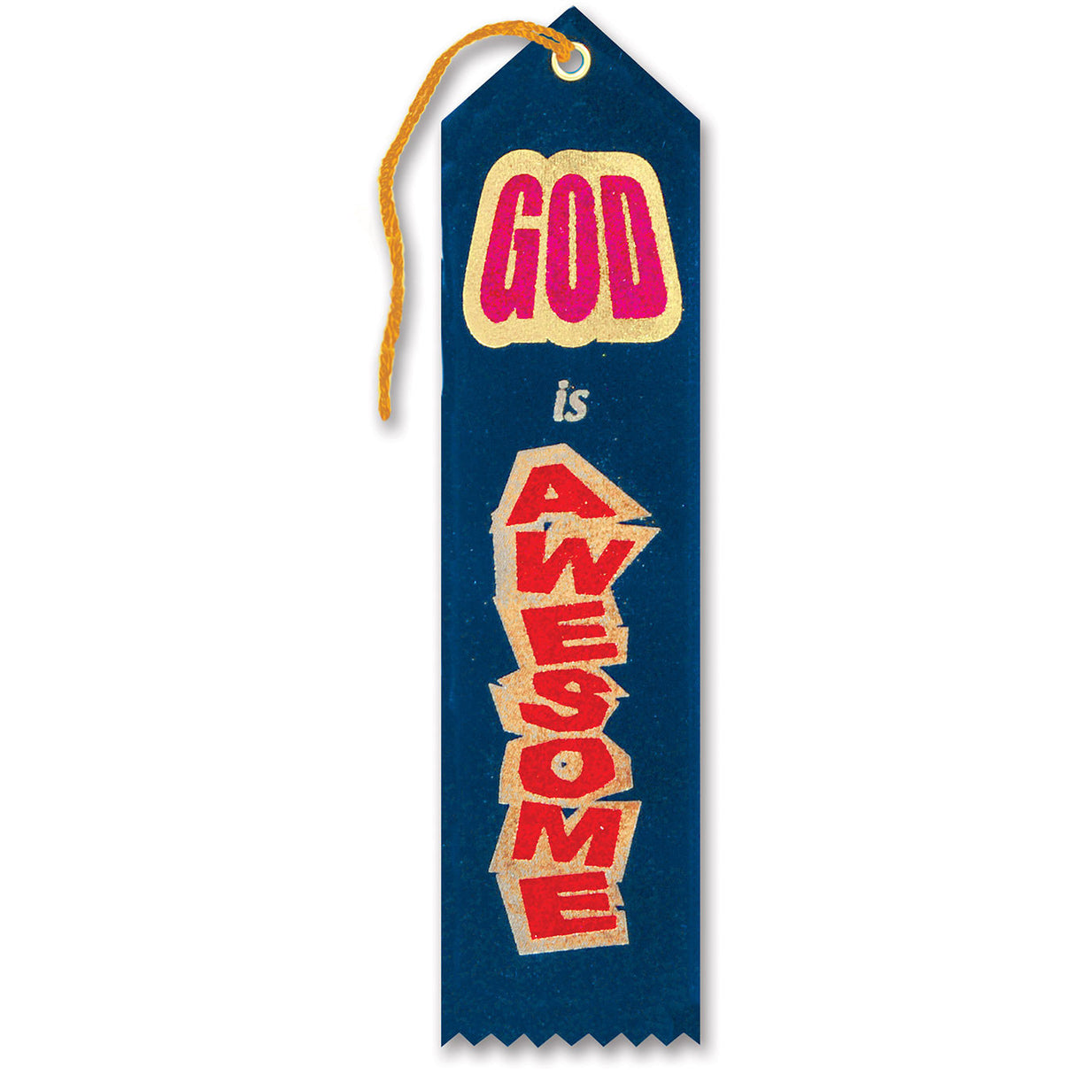 God Is Awesome Inspirational Ribbon