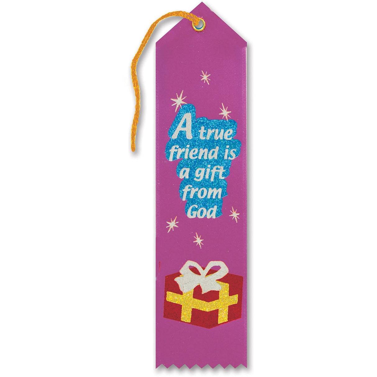 A True Friend Is A Gift From God Inspirational Ribbon