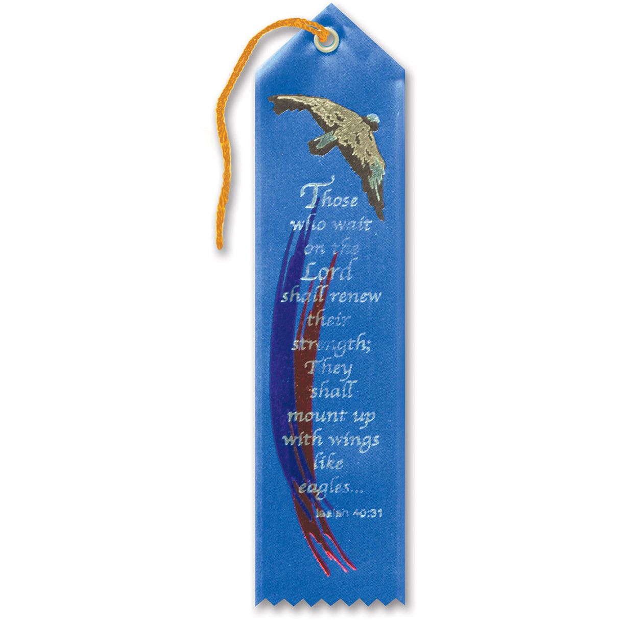Those Who Wait On The Lord Inspirational Ribbon