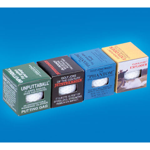 Trick Golf Ball EA (4 makes one 4 pack)