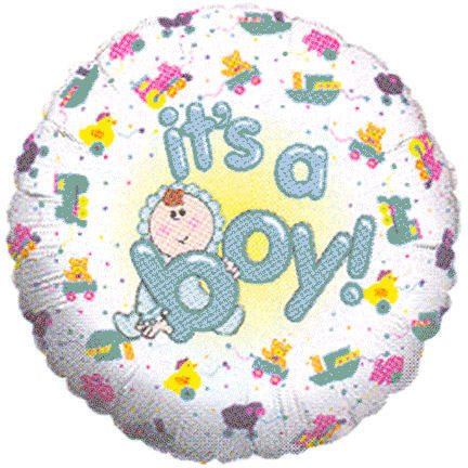 18" Baby Boy Betallic