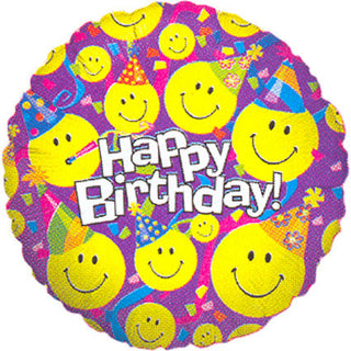 Birthday Smiley Party Micro Balloon (1 ct)
