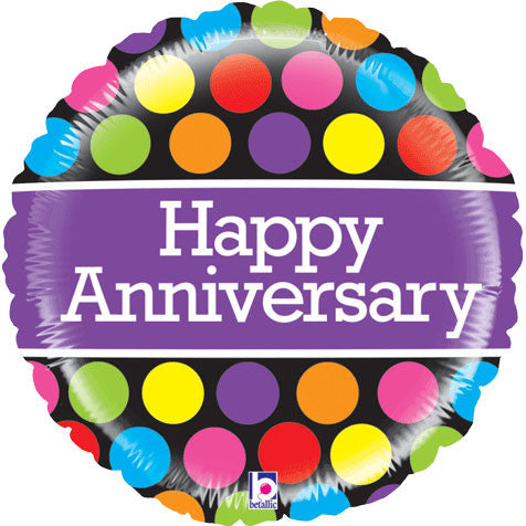 21" Mighty Polka Dots Anniversary