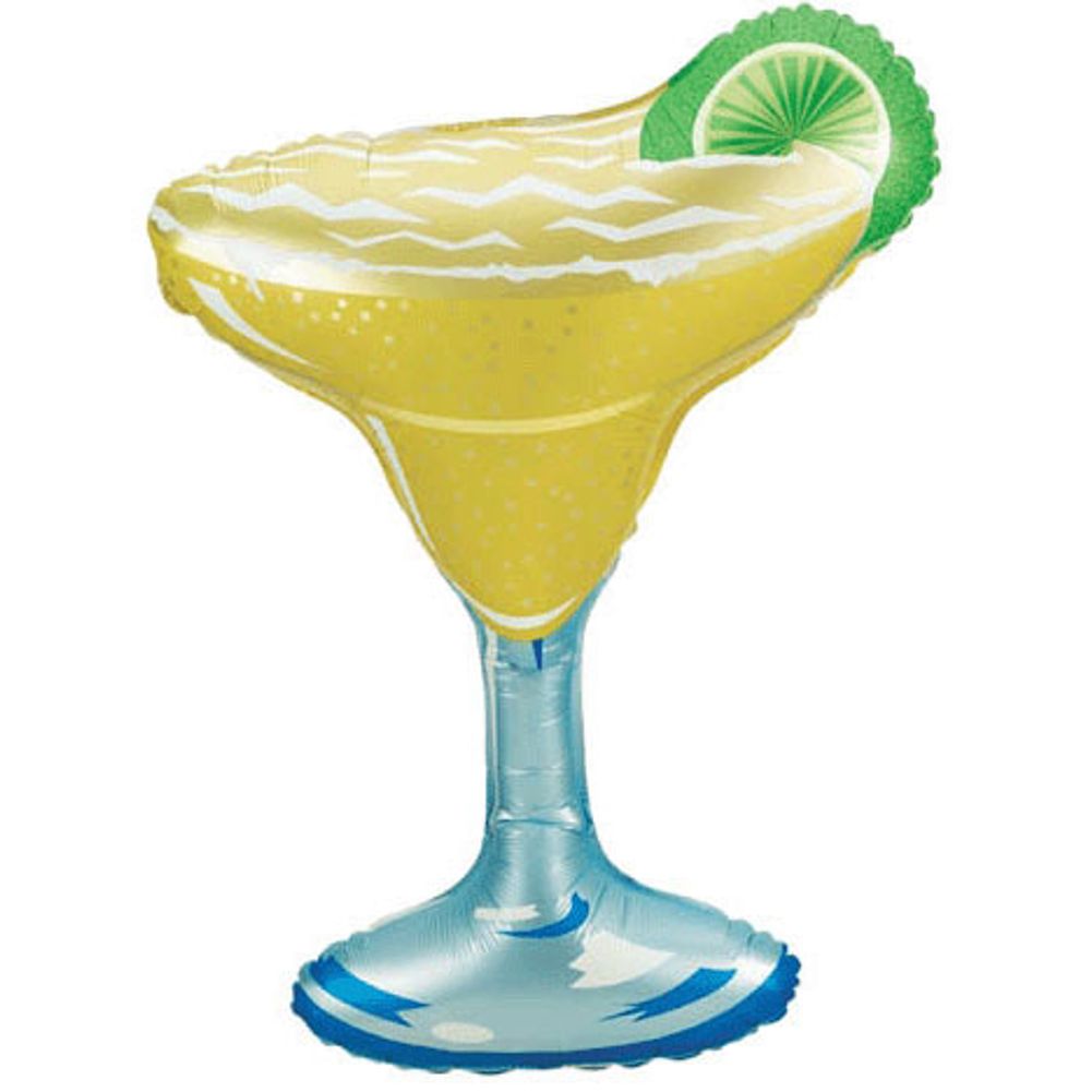 Margarita Glass Foil Super Shape Balloon (1ct)