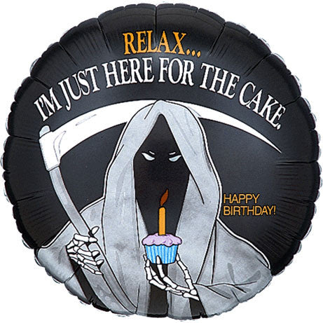 18" Birthday Grim Reaper