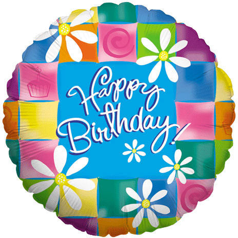 18" Daisy Chain Birthday