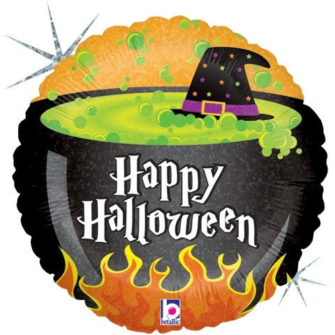 Halloween Cauldron Mini Shape Foil Balloon