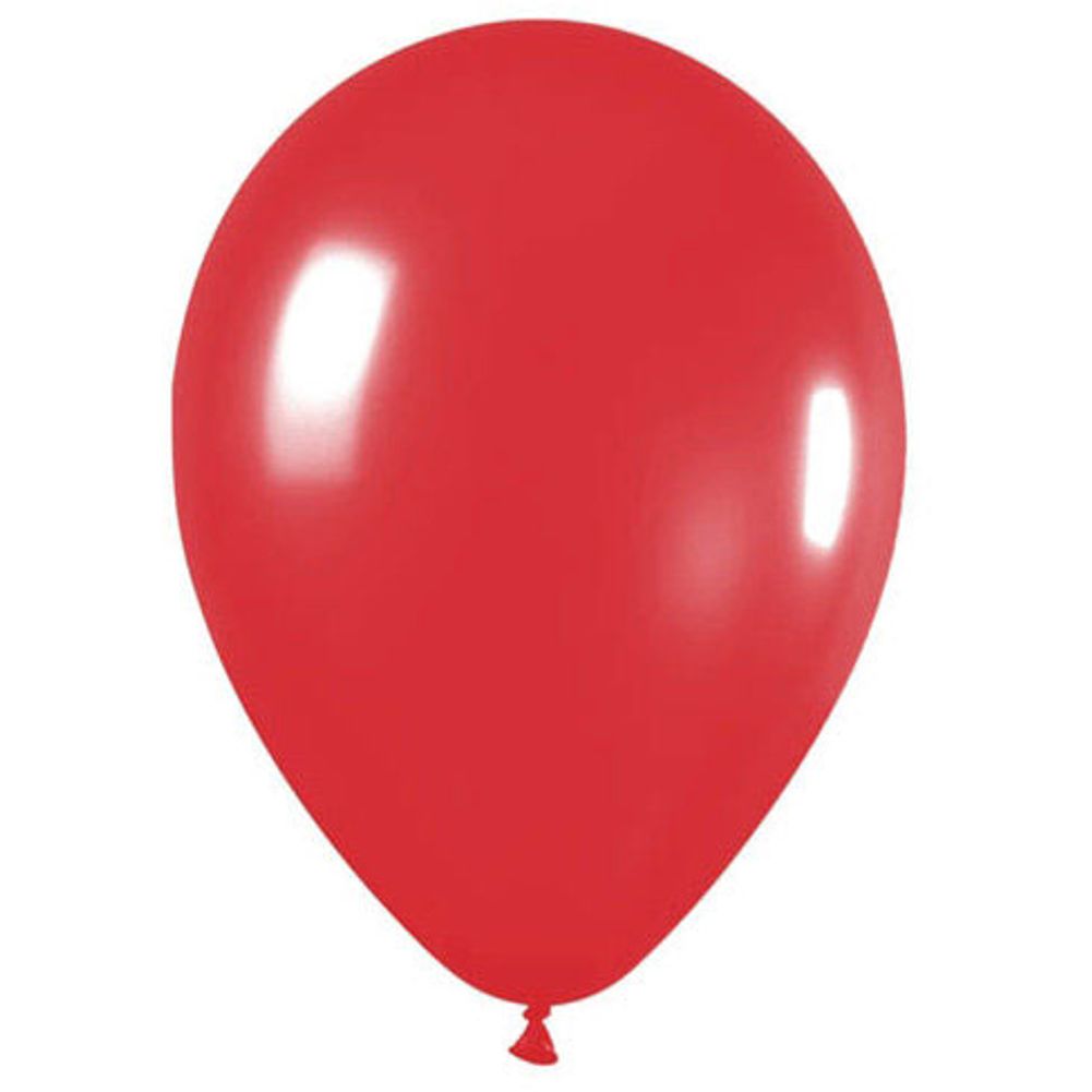 Sempertex 5" Fashion Red Latex Balloons (100ct)