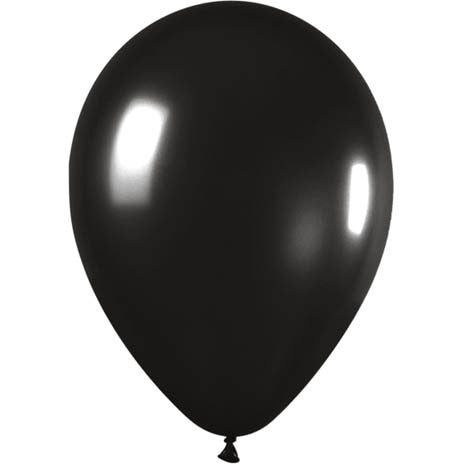 Sempertex 5" Deluxe Black Latex Balloons (100ct)