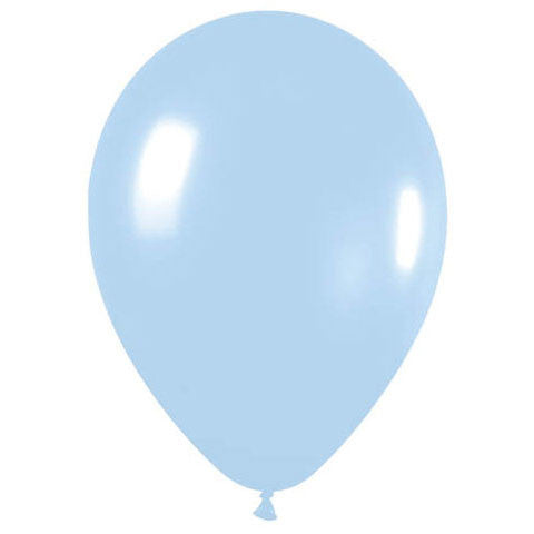 Sempertex 5" Pastel Blue Latex Balloons (100ct)