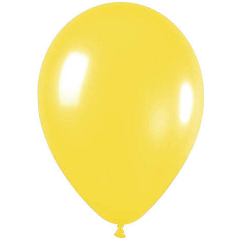 Sempertex 5" Crystal Yellow Latex Balloons (100ct)