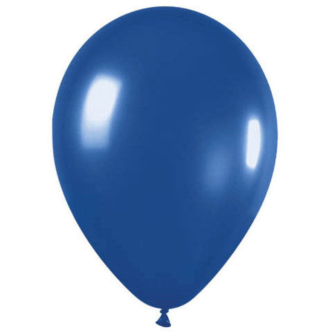 Sempertex 5" Crystal Blue Latex Balloons (100ct)
