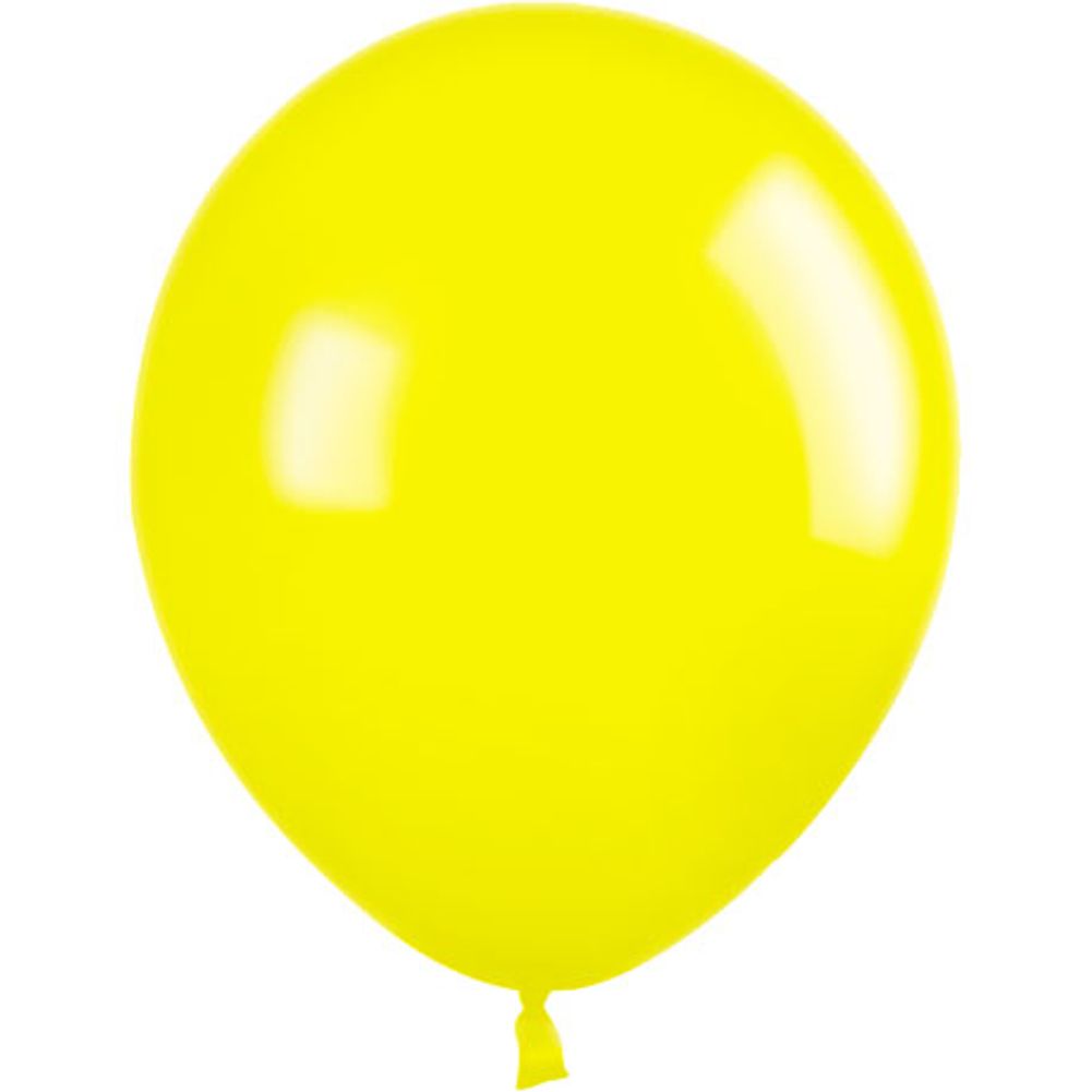 Sempertex 11" Fashion Yellow Latex Balloons (100ct)