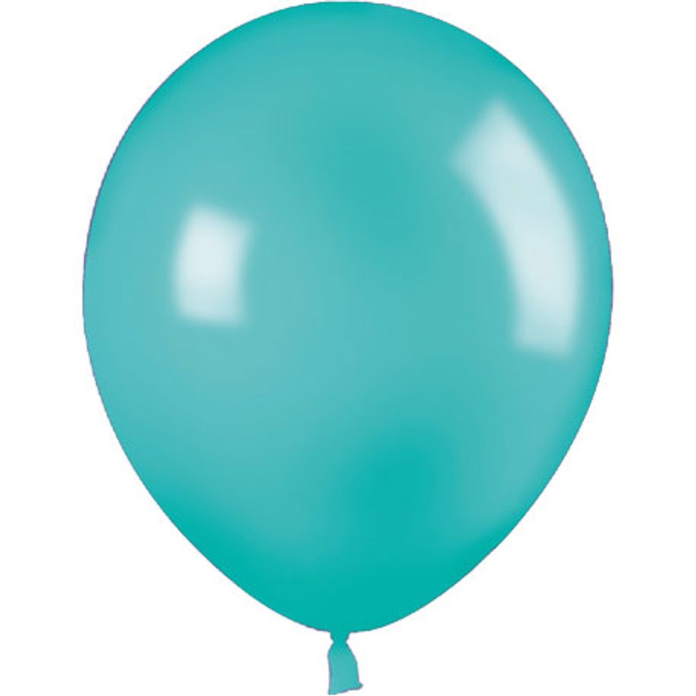 Sempertex 11" Fashion Turquoise Latex Balloons (100ct)