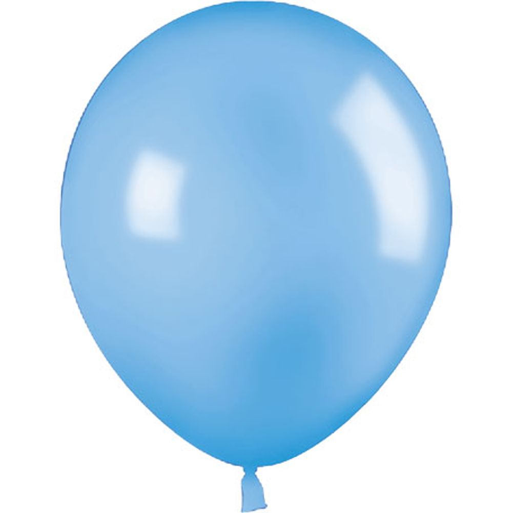 Sempertex 11" Pastel Blue Latex Balloons (100ct)