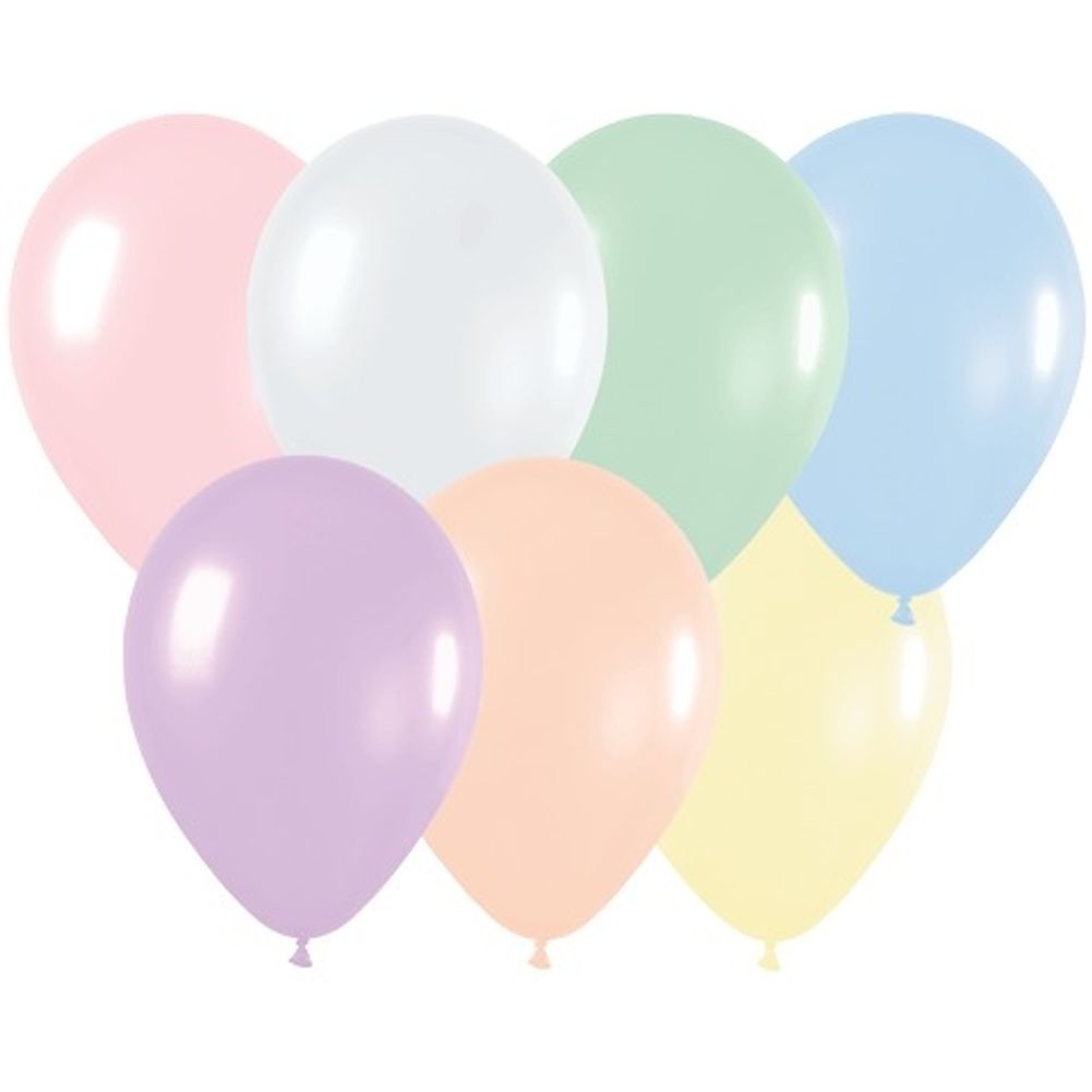 Sempertex 11" Pearl Assortment Latex Balloons (100ct)